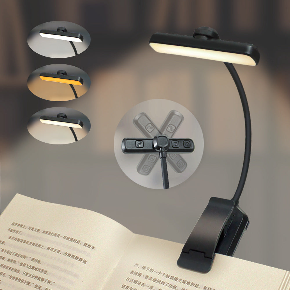 Rechargeable Clip-On Reading Light for Night Reading